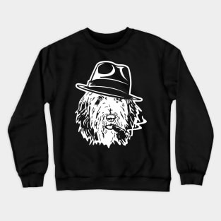 Old English Sheepdog Troublemaker Crewneck Sweatshirt